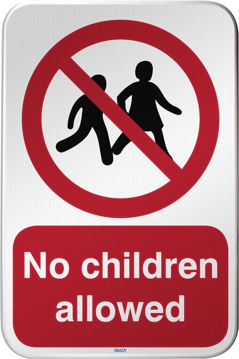 Immagine prodotto Brady Cartello di sicurezza ISO - Vietato ai bambini
