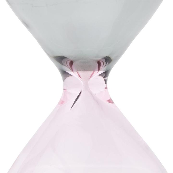 Immagine prodotto TFA Clessidra 23 cm, Bianco/Grigio/Rosa (9 x 23 cm)