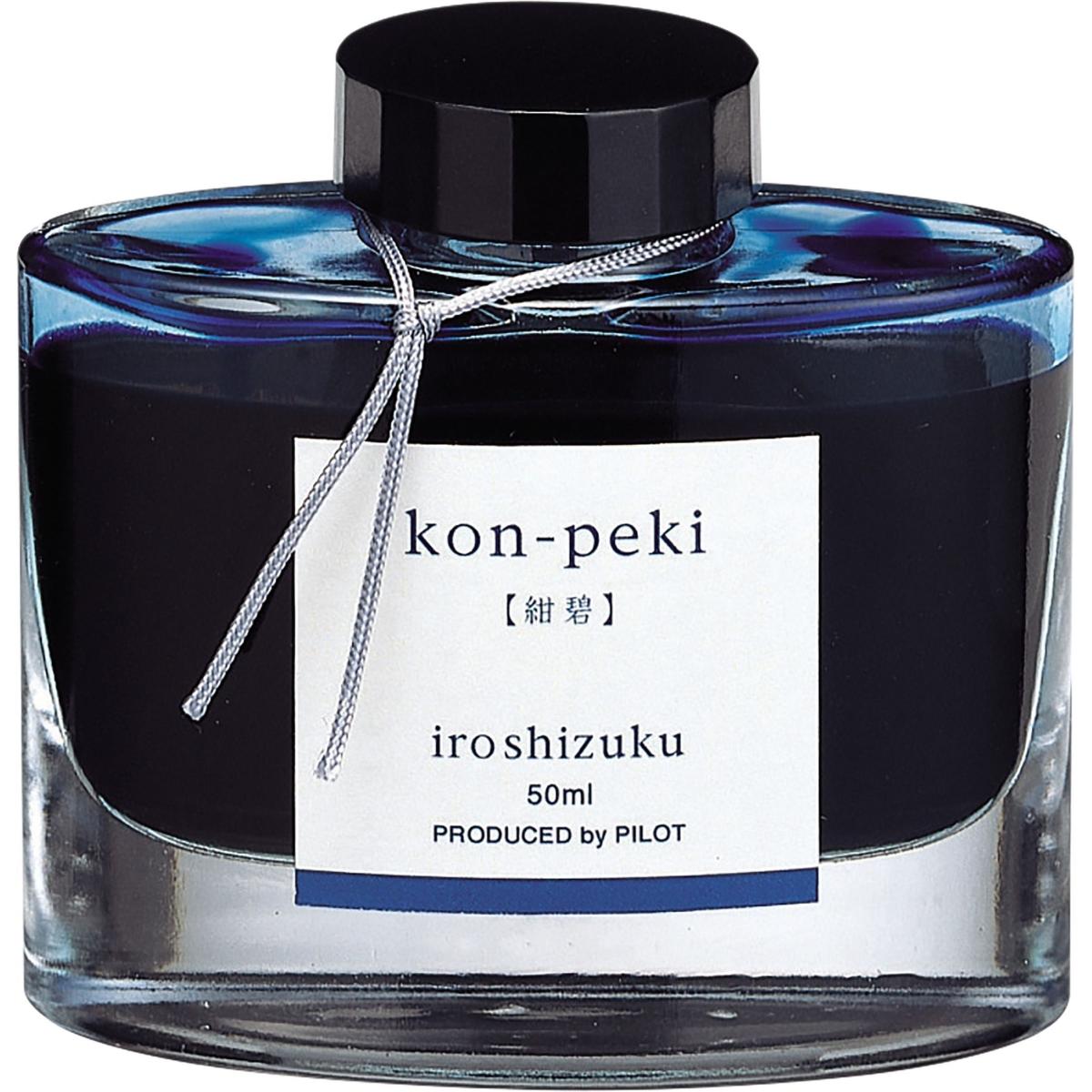 Pilot, Ersatzpatrone, Iroshizuku Tinte (Tintenfass, Blau)