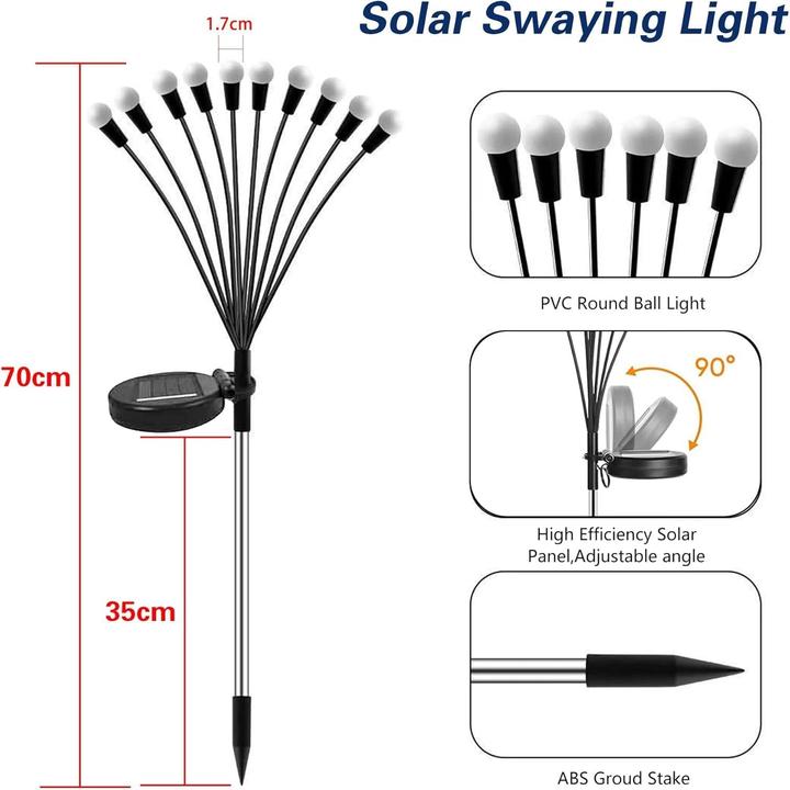 Image du produit LS Solar Glühwürmchen Deluxe (200 lm, IP65)
