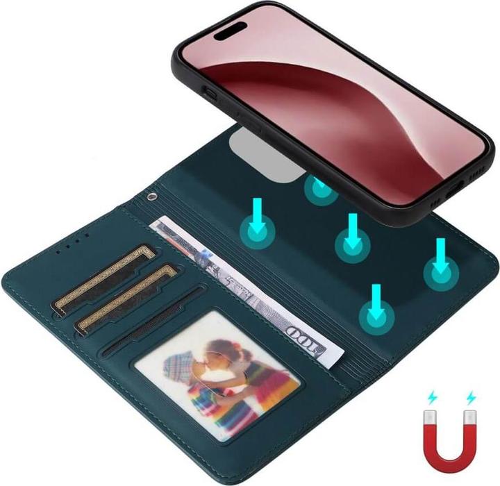 Actual product image Cover-Discount iPhone 16 Pro - Divisible wallet case 2-in-1 mobile phone case (Apple iPhone 16 Pro)