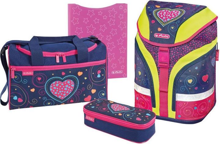 Produktbild Herlitz Schulranzen Motion Plus 50013678 Plus Hearts (18 l)