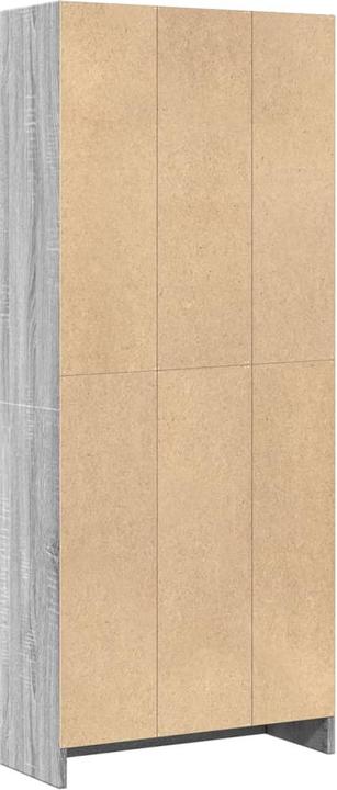 Image du produit vidaXL Bücherregal Regal Standregal Büroregal Aufbewahrungsregal Grau Sonoma (60 x 24 x 143 cm)