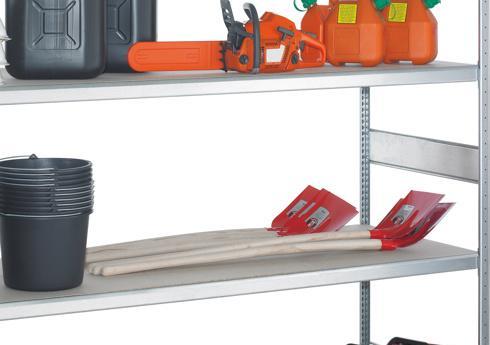 Actual product image Schulte Lagertechnik Wide span rack, with chipboard, height 2000 mm