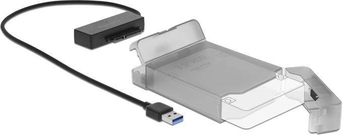 Produktbild Delock USB Type-A to SATA Converter with 3.5" Protection Cover