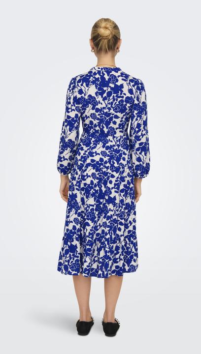 Produktbild Only Locker geschnitten V-Ausschnitt Elastische Bündchen Kurzes Kleid Kleid (M)