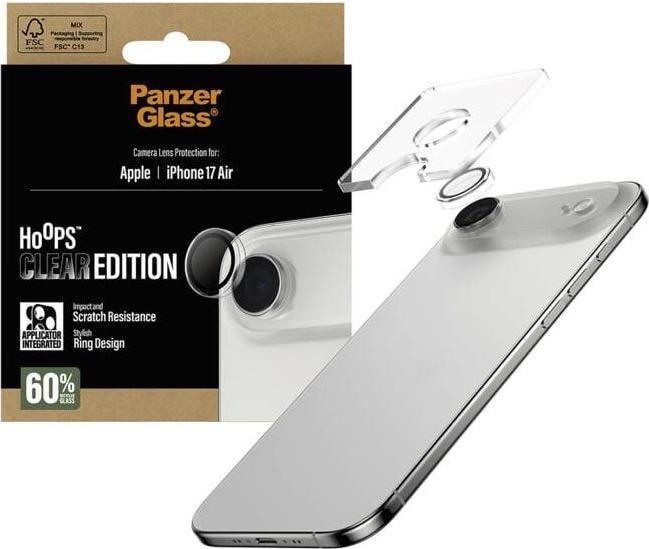Actual product image PanzerGlass Hoops Camera Lens Protector (1 Piece, Apple iPhone Air)
