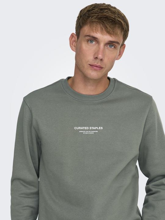 Image du produit Only & Sons Onscurated Reg Crew Neck Sweat Noos (L)