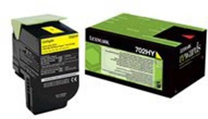 Actual product image Lexmark 70c2hy0 (Y)