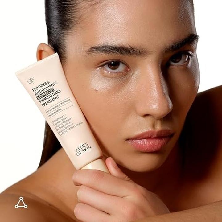 Actual product image Allies Of Skin Peptides & Antioxidants Advanced Firming Daily Treatment 13 (13 ml)