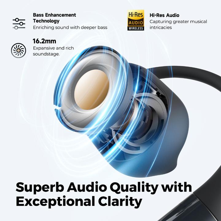 Produktbild Soundpeats Wireless headphones TWS GoFree2+ (black) (ANC, 35 h, Kabellos)