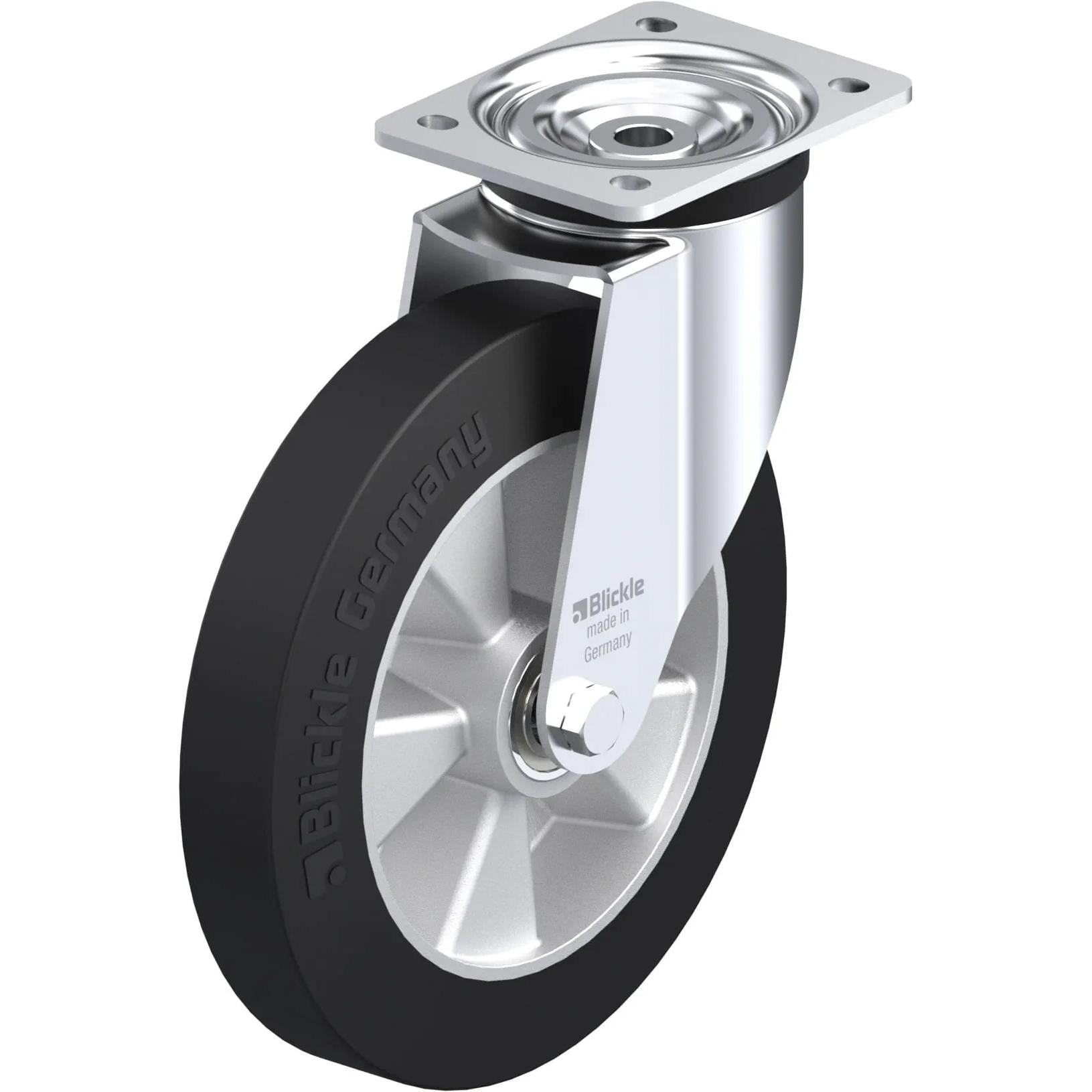 Blickle, Ruote + Rotelle, 305425 L-ALEV 250K-3 Lenkrolle Rad-Durchmesser 250 mm Tragfähigkeit max. 500 kg