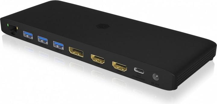 Actual product image Icy Box IB-DK2416-C (USB-C, 9 ports)