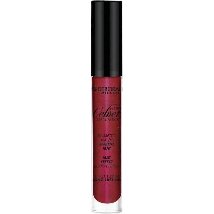 Thumbnail - Deborah Milano, Lippenstift + Lipgloss, Fluid Velvet Lippenstift 50 (Cherry)