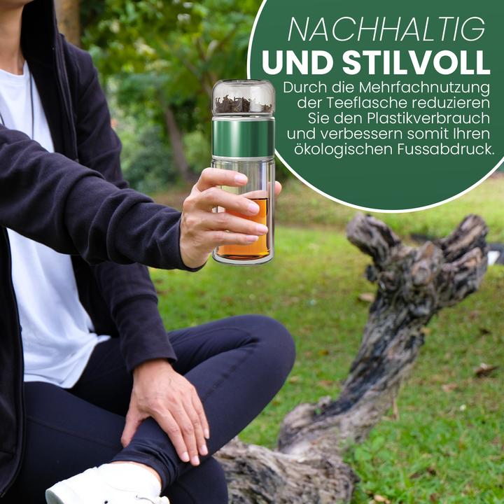 Image du produit Gewürzladen Näfels Bouteille de thé rotative avec filtre à thé à emporter (0.24 l)