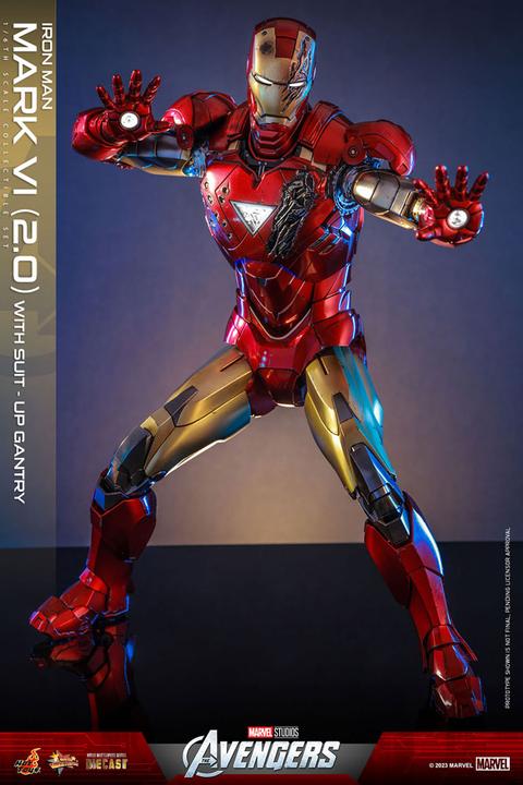Image du produit Hot Toys Marvel's The Avengers accessoires pour figurines Accessories Collection Series Iron Man Suit-Up Gant