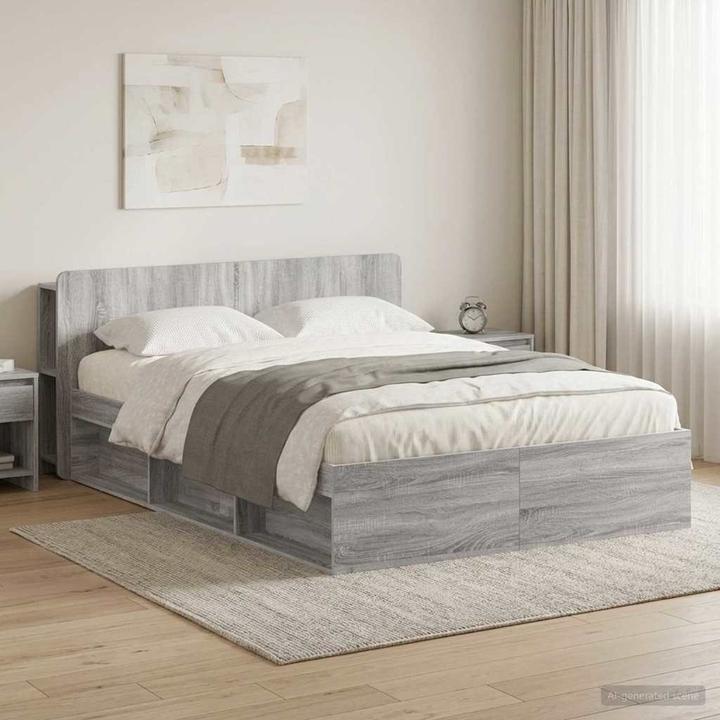 Produktbild vidaXL Bettrahmen (140 x 200 cm)