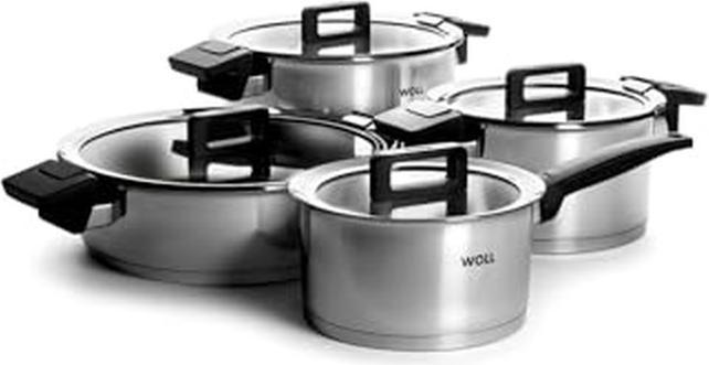 Image du produit Woll concept 4pcs, set de casseroles Comprenant : 918NC, 120NC, 124NC, 828NC (Ensemble de casseroles et de poêles de cuisson, Acier inoxydable)