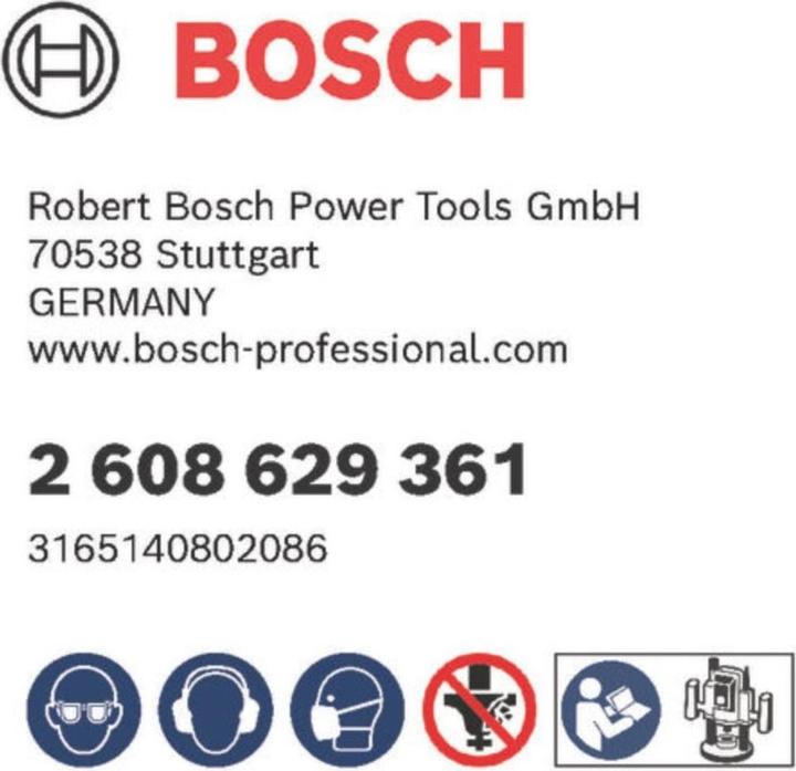 Produktbild Bosch Professional Zubehör Nutfräser Expert for Wood, Carbide, 8 mm, D1 16 mm, L 31,8 mm, G 66 mm