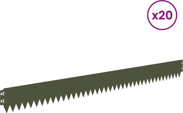 Produktbild vidaXL Gartenumrandung (103 cm)