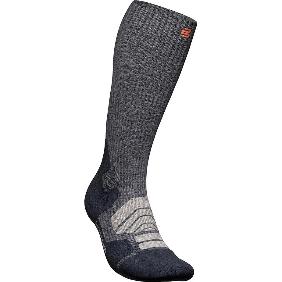 Thumbnail - Bauerfeind, Herren, Sportsocken, Outdoor Merino Compression Socks Men (34 - 40, 31 - 37, 42 - 45), Grau