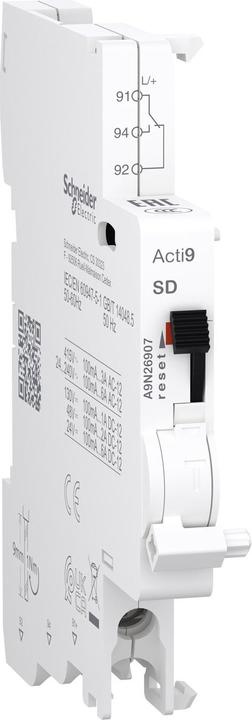 Produktbild Schneider Electric Fernmeldeschalter, Acti9, SD, 100mA - 6A, AC/DC, Anschluss unten A9N26907