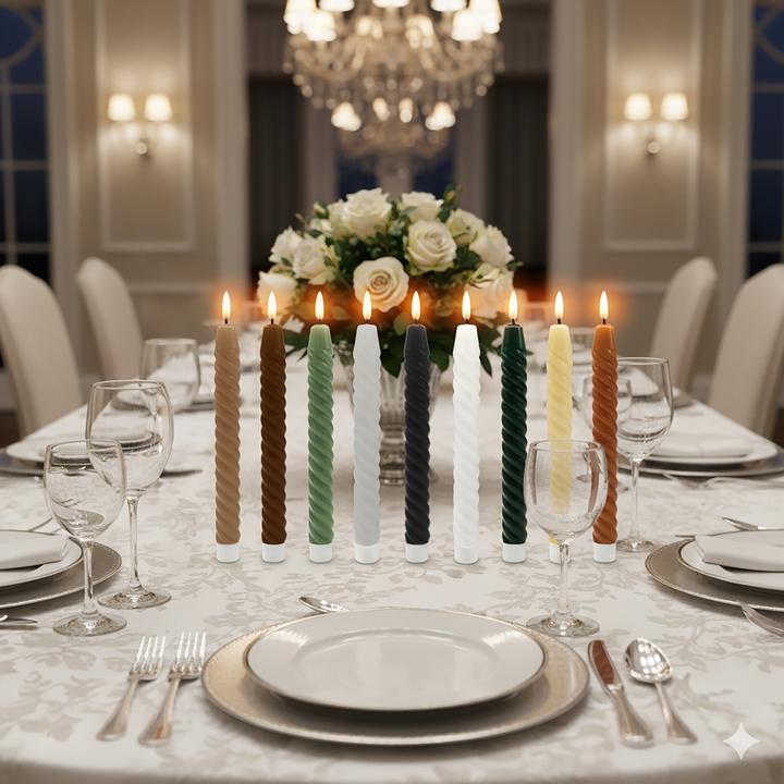 Productafbeelding Relaxdays 6x LED-Stabkerzen (6x)