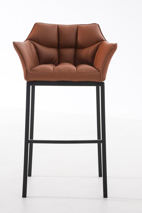 Actual product image CLP Barstool Damaso B with 4-leg frame, light brown