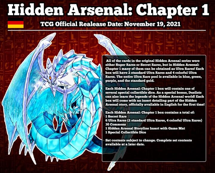Actual product image Yu-Gi-Oh YGO! Hidden Arsenal: Chapter 1 (English, Box Set & Collection)