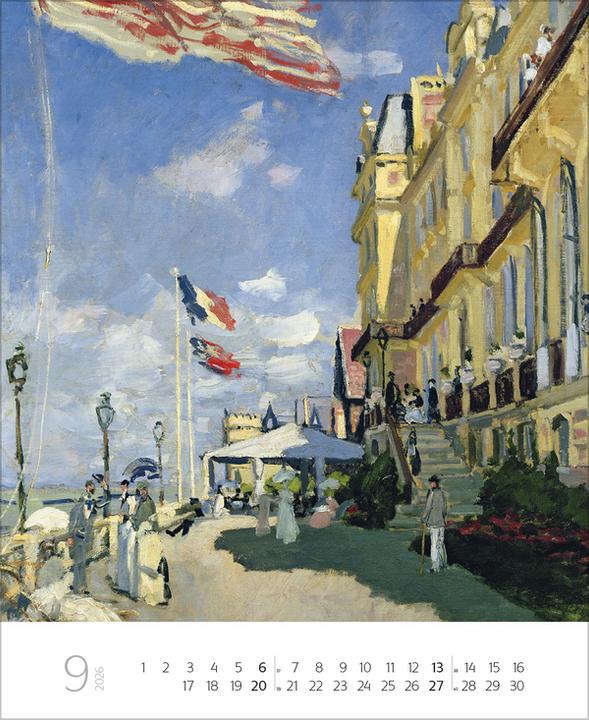 Produktbild Claude Monet 2026 (36 x 44 cm)
