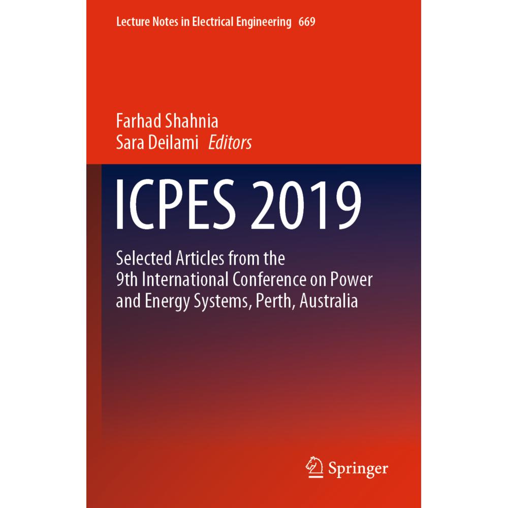 ICPES 2019, Fachbücher von Farhad Shahnia, Sara Deilami