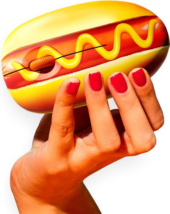 Image du produit Mustard - Hot Dog Mouse - Vibrant (Sans fil)