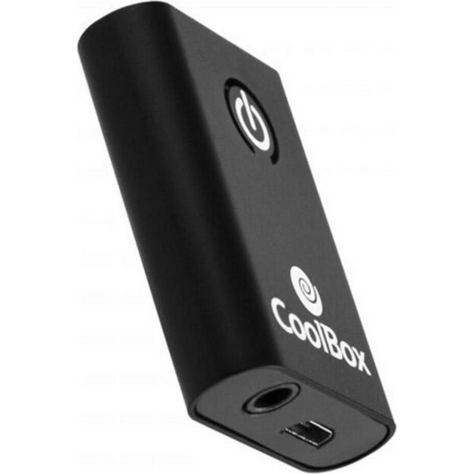 CoolBox Coo-Btalink (Trasmettitore e ricevitore), Adattatore audio Bluetooth, Nero