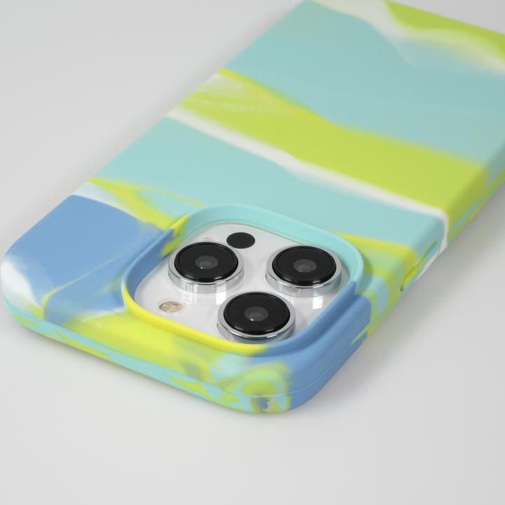 Immagine prodotto PhoneLook Coque Gel Soft touch lisse Stripes bleu/jaune (Apple iPhone 13 Pro)