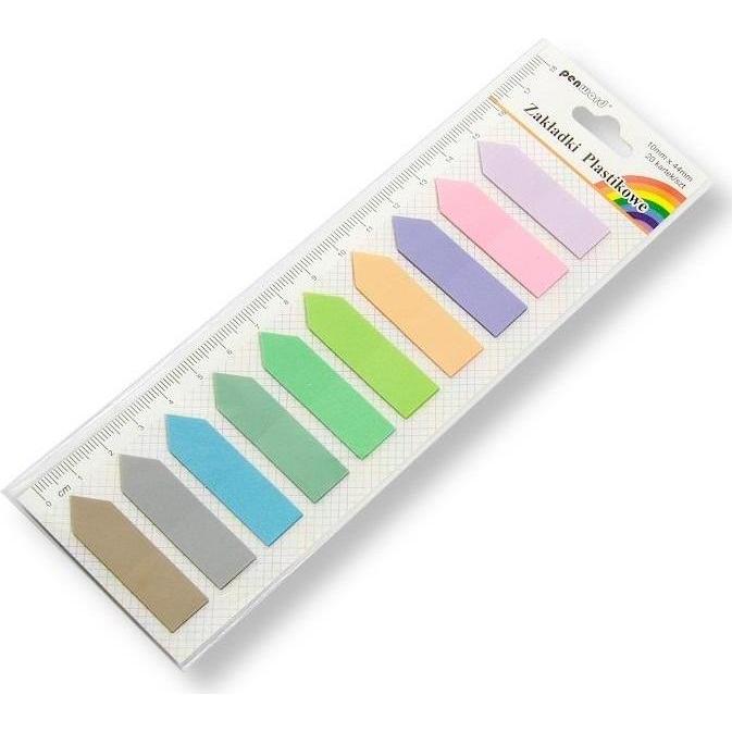 3M, Accessori per classificatore, Indexzungen 12 x 44 mm, 10 x 20 Stück, Kunststoff