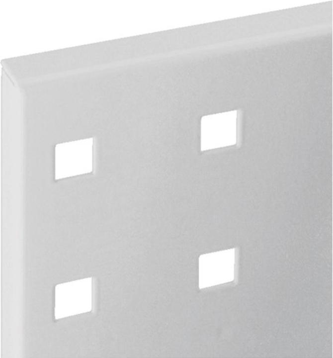 Actual product image Rasterplan Perforated panel W450xL500mm light grey, RAL 7035
