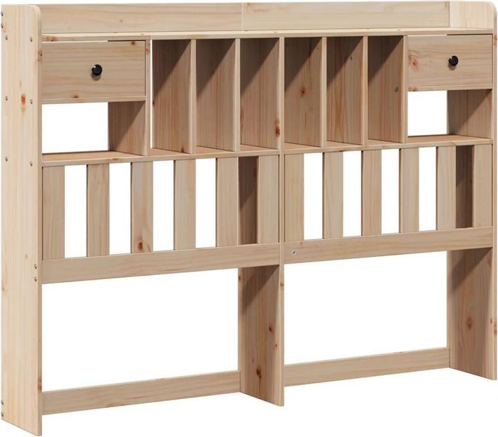 Image du produit vidaXL Bett mit Regal (140 x 200 cm)