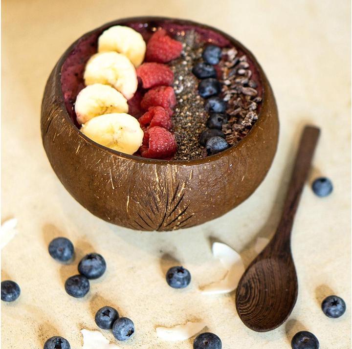 Image du produit Io Nova Set de noix de coco (bol + cuillère) (11.50 cm, 2 x)