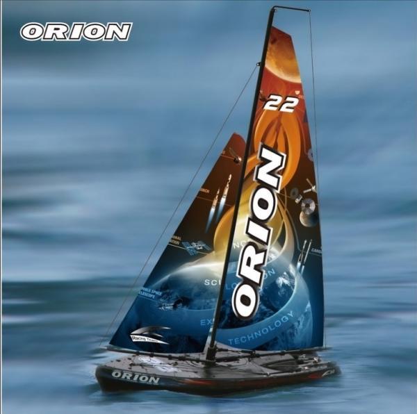 Actual product image Joysway Orion V2 RC Sailing Boat RtR 465 mm