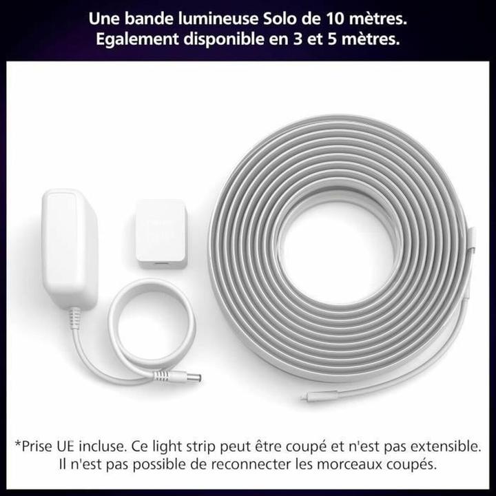 Actual product image Philips Hue Lightstrip Solo (Multicoloured, 1000 cm, Indoor)