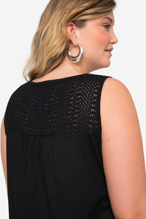 Produktbild Miamoda Midikleid, A-Linie, Rücken-Spitzeneinsatz, ärmellos, Zipfelsaum (46)
