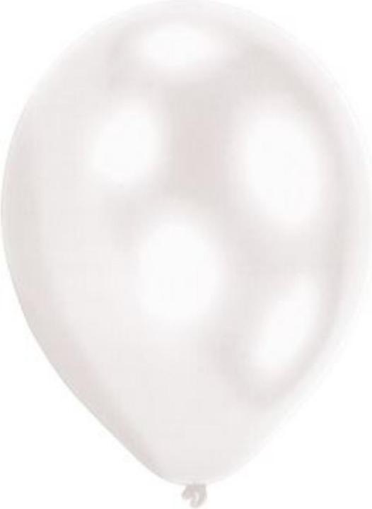 Produktbild Amscan 5 LED Ballone weiss (5x)