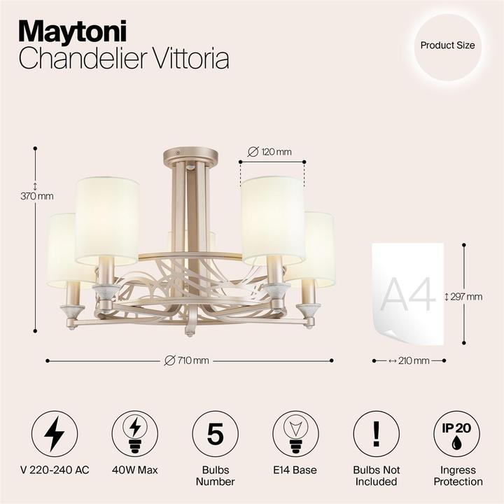 Produktbild Maytoni Vittoria (E14)