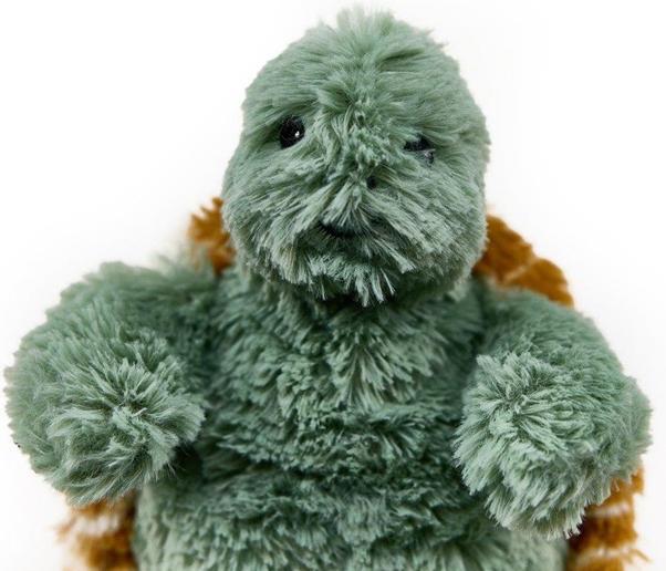 Actual product image Warmies Stuffed toy - Turtle, green, 17 cm