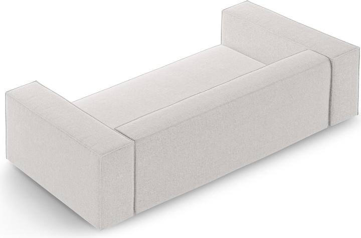Actual product image Cosmopolitan Design Sofa, "Arendal", 2 Seats, Light Grey, 180x102x70 Made in Europe