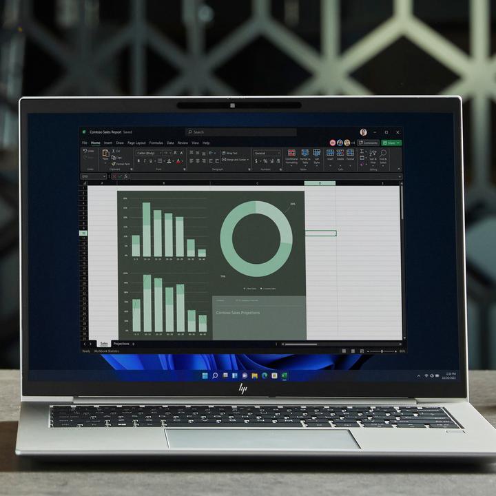 Produktbild HP EliteBook 845 G9 (14.14", 512 GB, 16 GB, DE, AMD Ryzen 5 Pro 6650U)