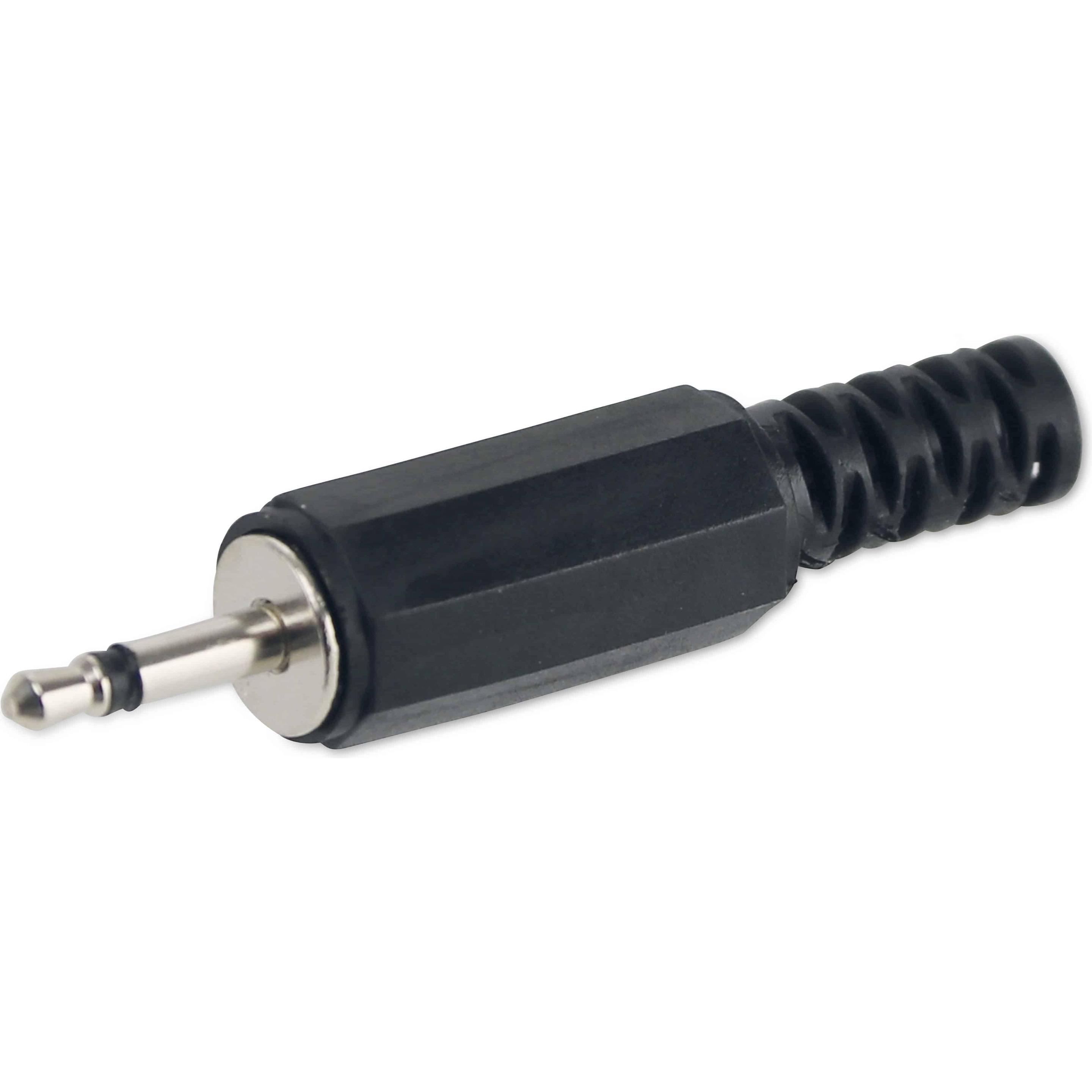 Eneroid Klinkenstecker, 2,5mm, mono, Kunststoff, Audio Adapter