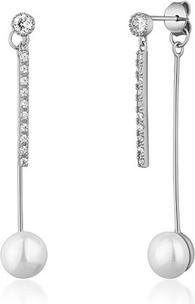 Image du produit JVD - Stylish silver earrings 2 in 1 with zircons SVLE1585XD2P100