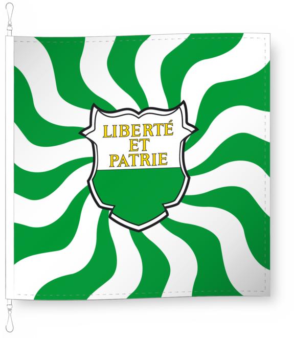 Image du produit Alpenfahnen Waadt (80 x 80 cm)