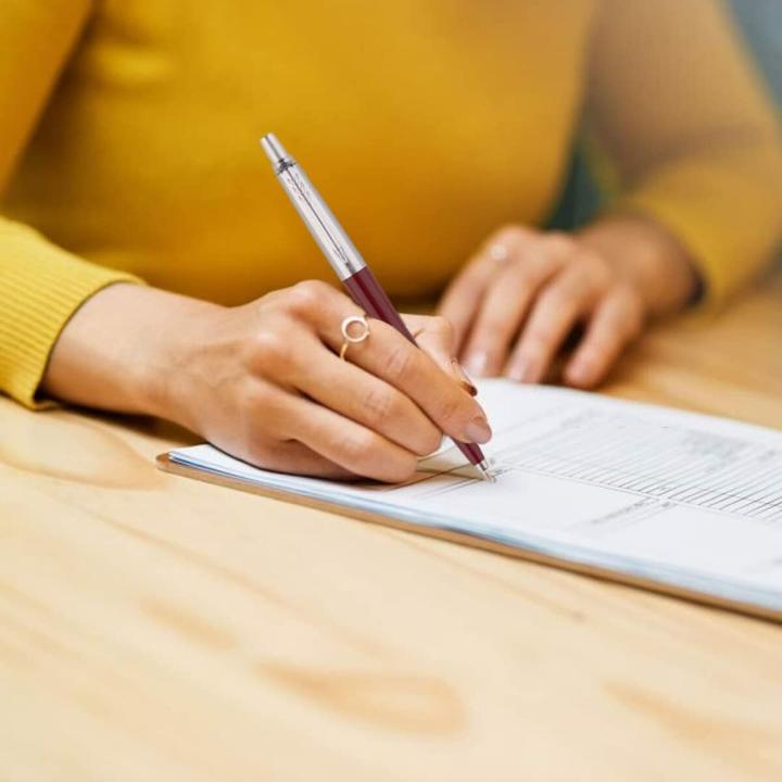 Actual product image Parker Ballpoint pen JOTTER Originals C.C. M Blist (Stainless steel, Red, 1 x)